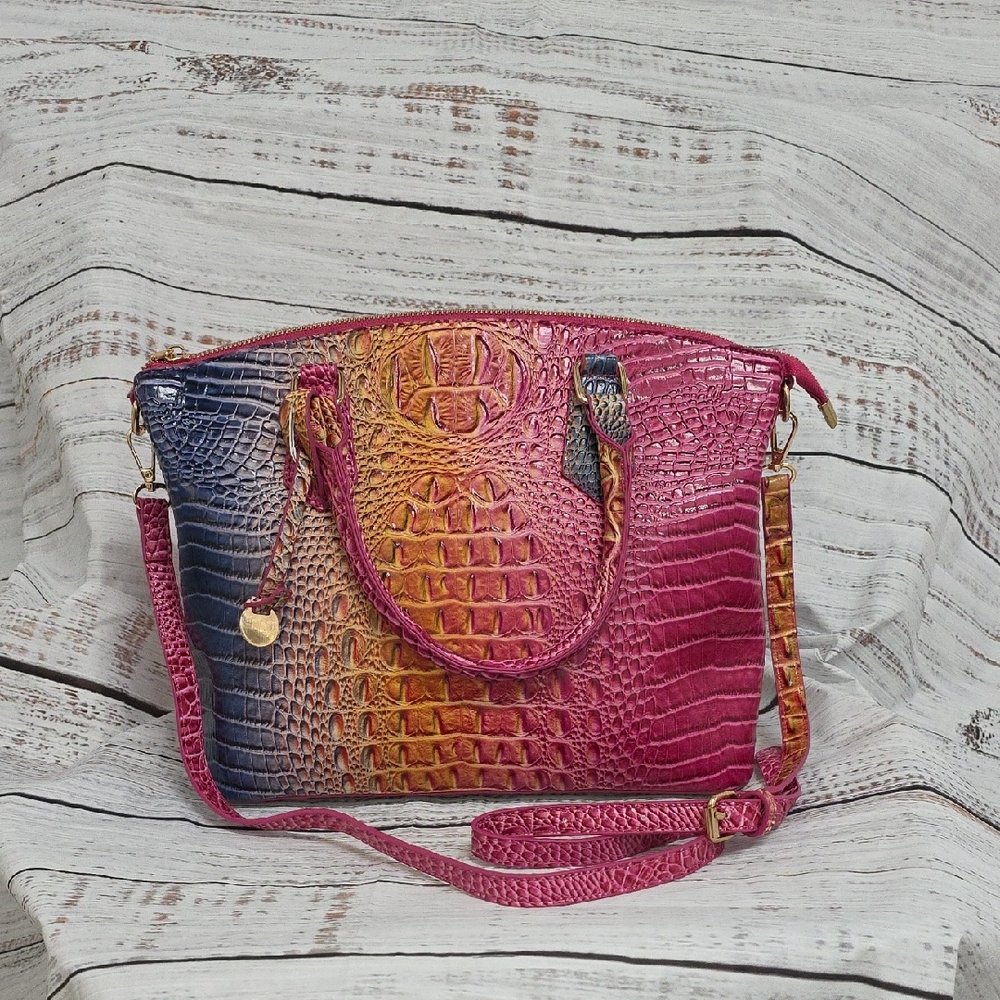 🎉HP🎉Multicolor Crocodile Embossed Shoulder Bag